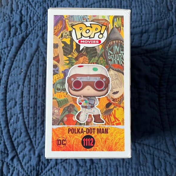 Autographed Funko Pop Polka-Dot Man Actor David Dastmalchian Suicide Squad DC - Picture 4 of 6
